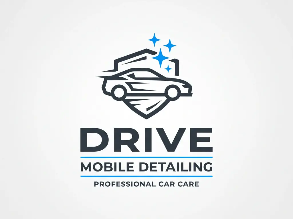 Modern Car Detailing Logo