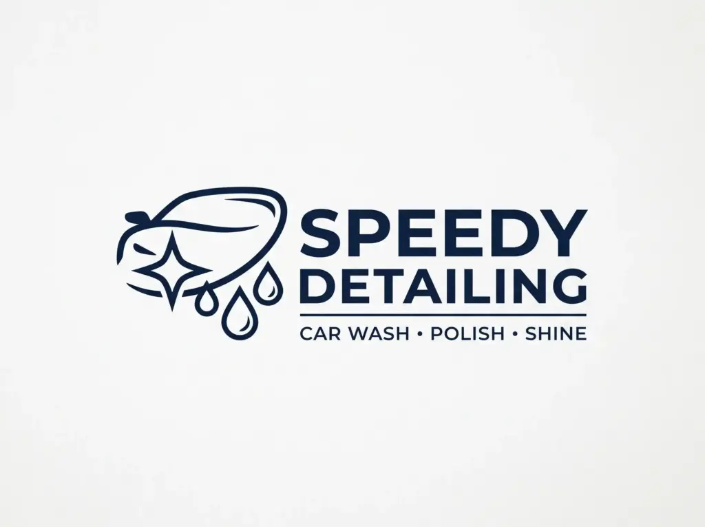 Simple Car Detailing Logo