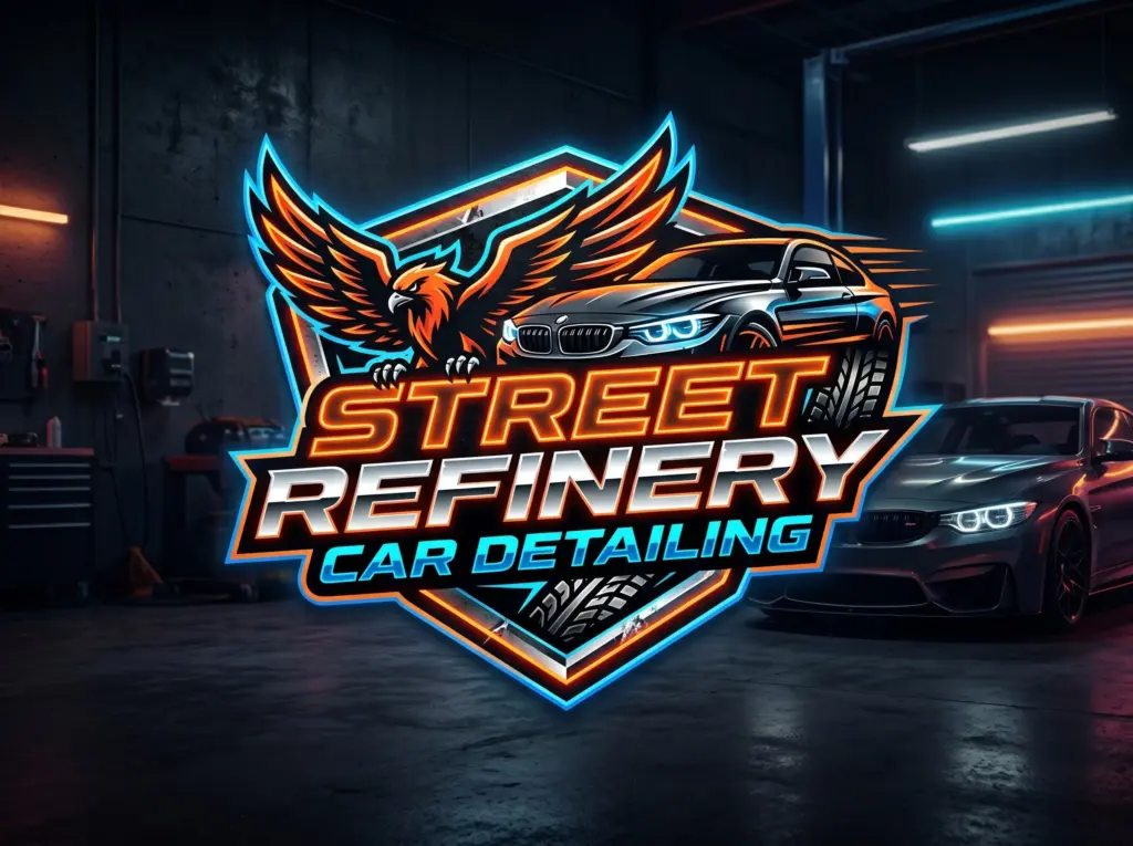 Cool and Bold Car Detailing Logo